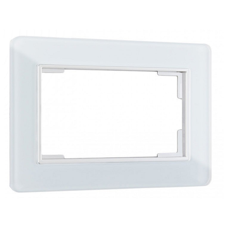 Рамка для двойной розетки arte milano am-503.14 503.14-double.white